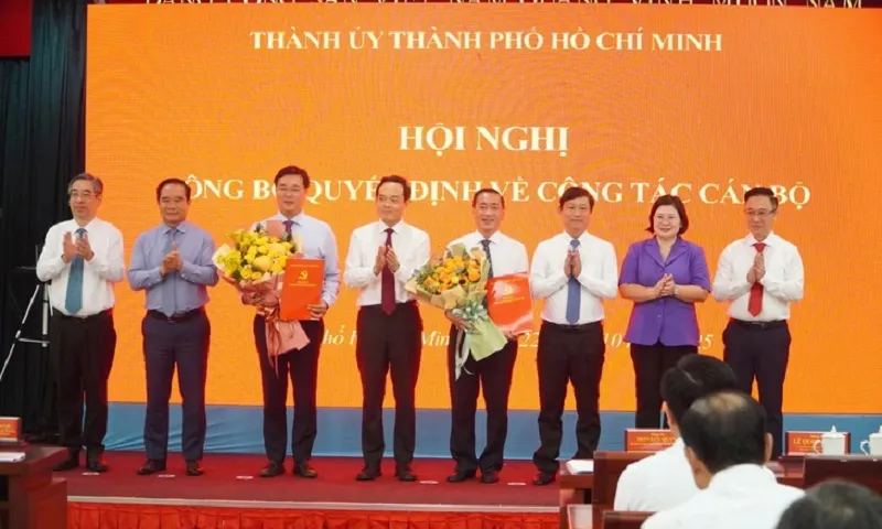 Ông Lê Quốc Phong được chỉ định giữ chức Bí thư Đảng ủy các cơ quan Đảng TPHCM 