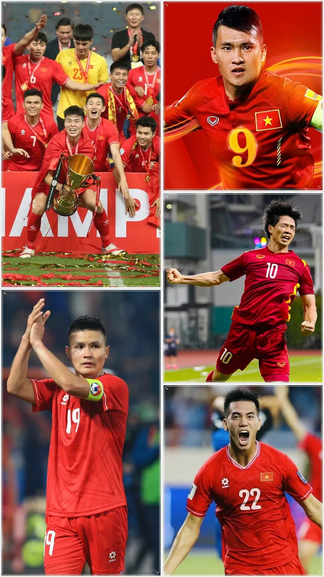 Top 10 cầu thủ ghi nhiều bàn thắng nhất lịch sử đội tuyển Việt Nam