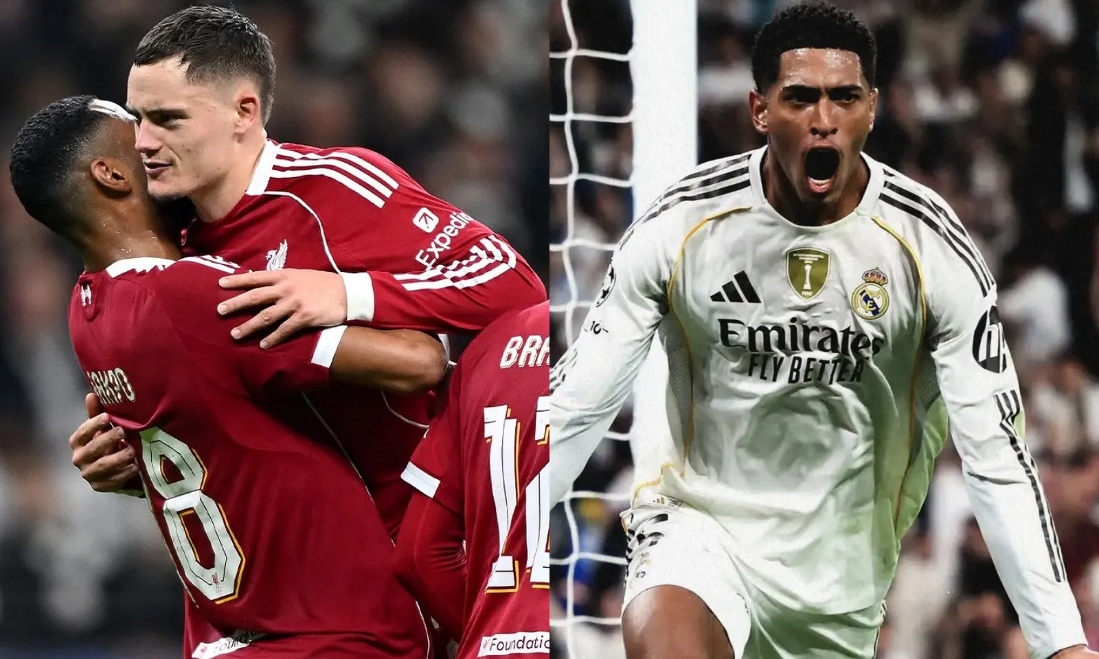 Kết quả Champions League hôm nay: Liverpool hy sinh Salah vì Wirtz | Bellingham kết liễu Juventus