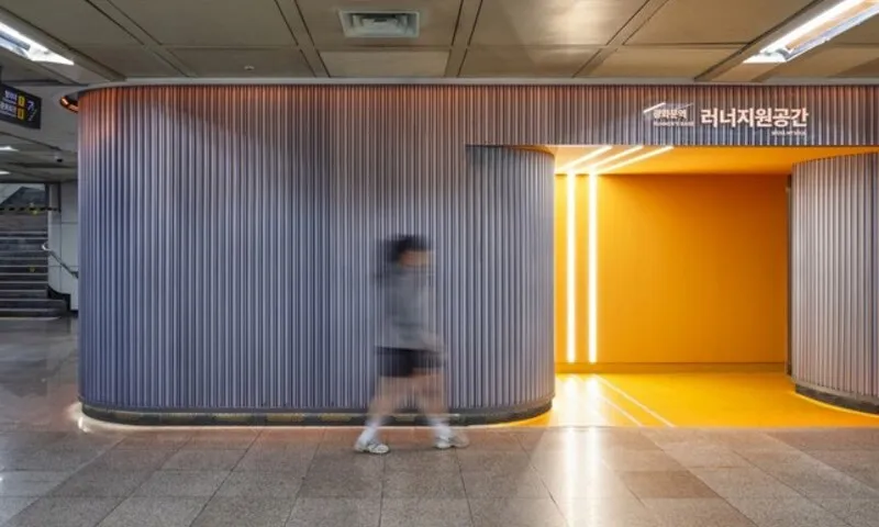 Seoul mở không gian thể thao cho người chạy bộ tại các ga tàu điện ngầm