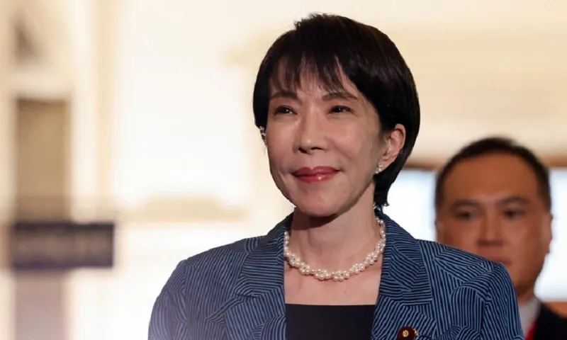 Thủ tướng Nhật Bản Takaichi Sanae - Ảnh REUTERS