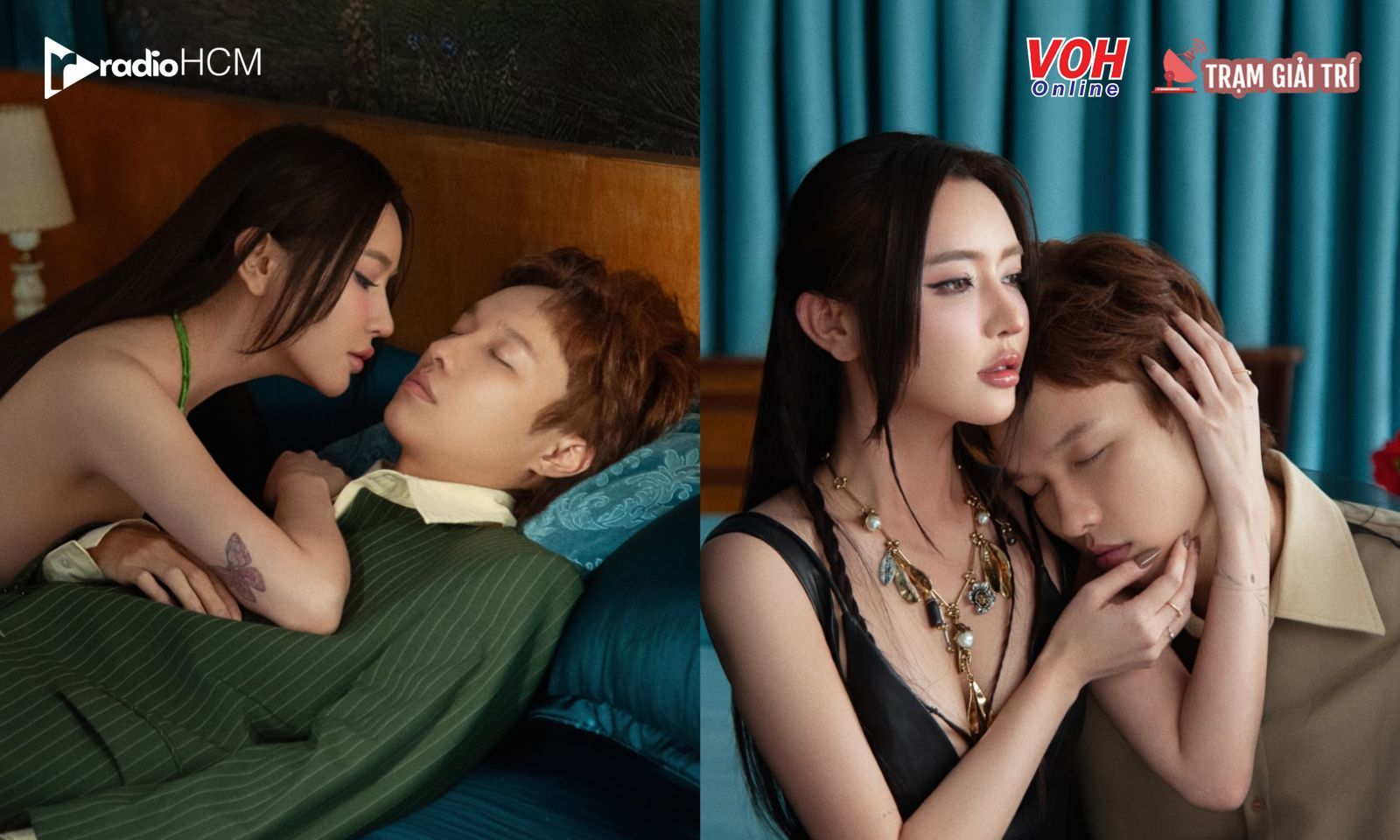 Bích Phương liên tục nằm dài bên cạnh người yêu trúng bùa ngủ