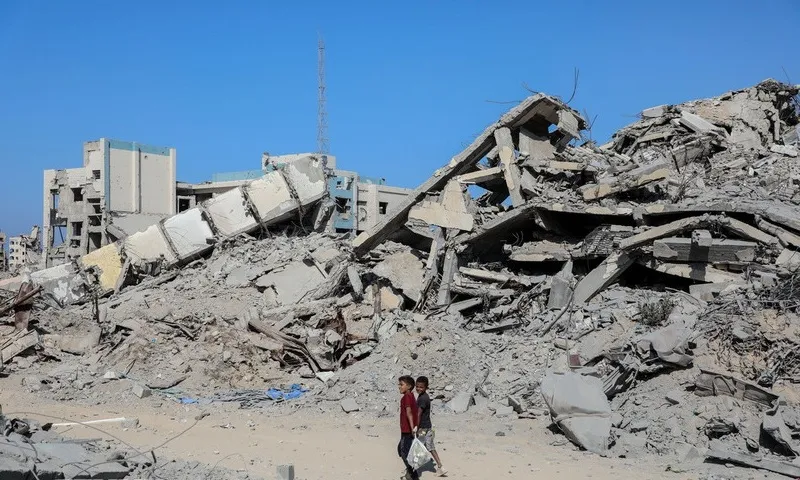 Gaza có thể mất 20 đến 30 năm để dọn sạch vật nổ còn sót lại sau chiến sự