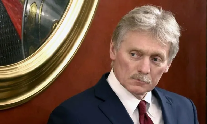 Phát ngôn viên Điện Kremlin Dmitry Peskov - Ảnh REUTERS