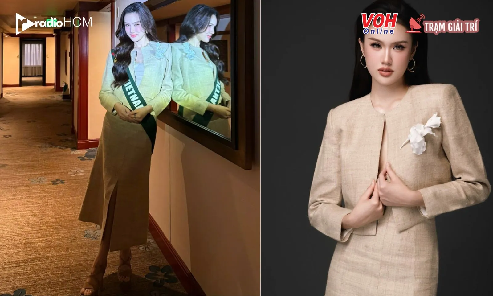 Trịnh Mỹ Anh “ghi điểm” tại Miss Earth 2025 bằng gu thời trang độc đáo