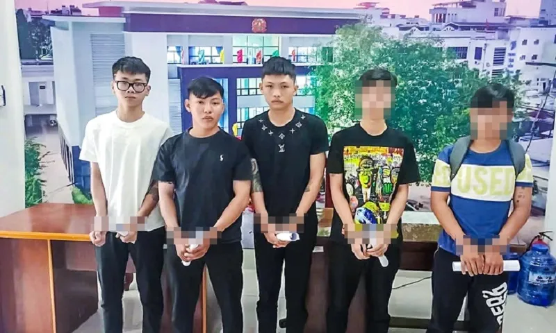 An Giang: Bắt nhóm thanh niên chém nhầm người gây thương tích 44%