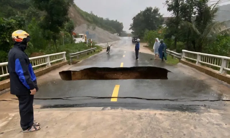 Đà Nẵng: Mưa lớn diện rộng, sơ tán hàng trăm hộ dân