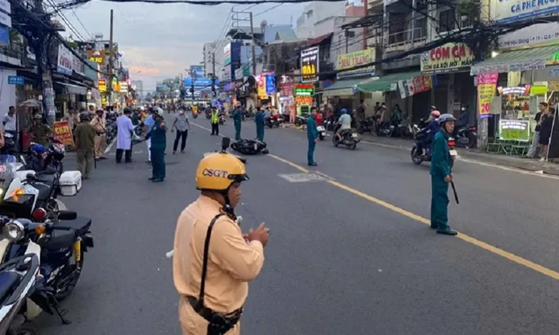 TPHCM: Tai nạn giao thông giữa hai xe máy, 1 người tử vong