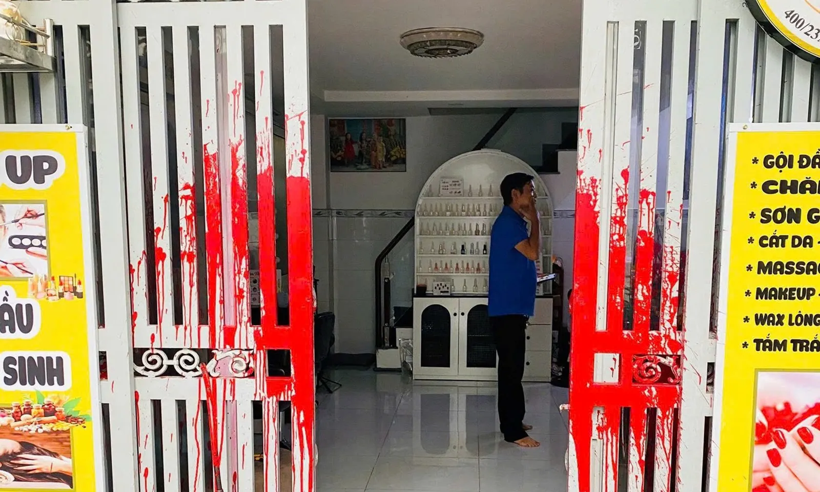 Truy xét nhóm đối tượng tạt sơn vì món nợ 5 triệu đồng