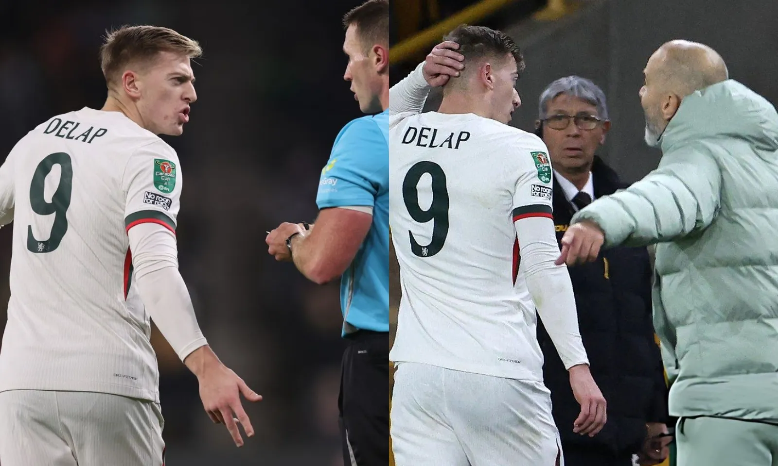 Maresca mắng Delap ích kỷ: Đó là thẻ đỏ ngu ngốc