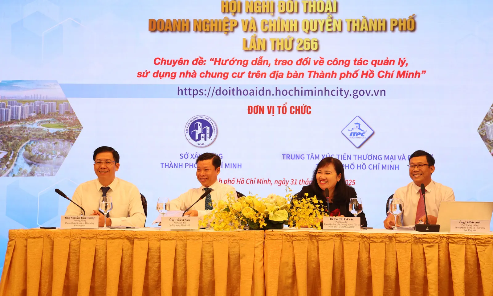 Tăng cường công tác quản lý, sử dụng nhà chung cư trên địa bàn TPHCM