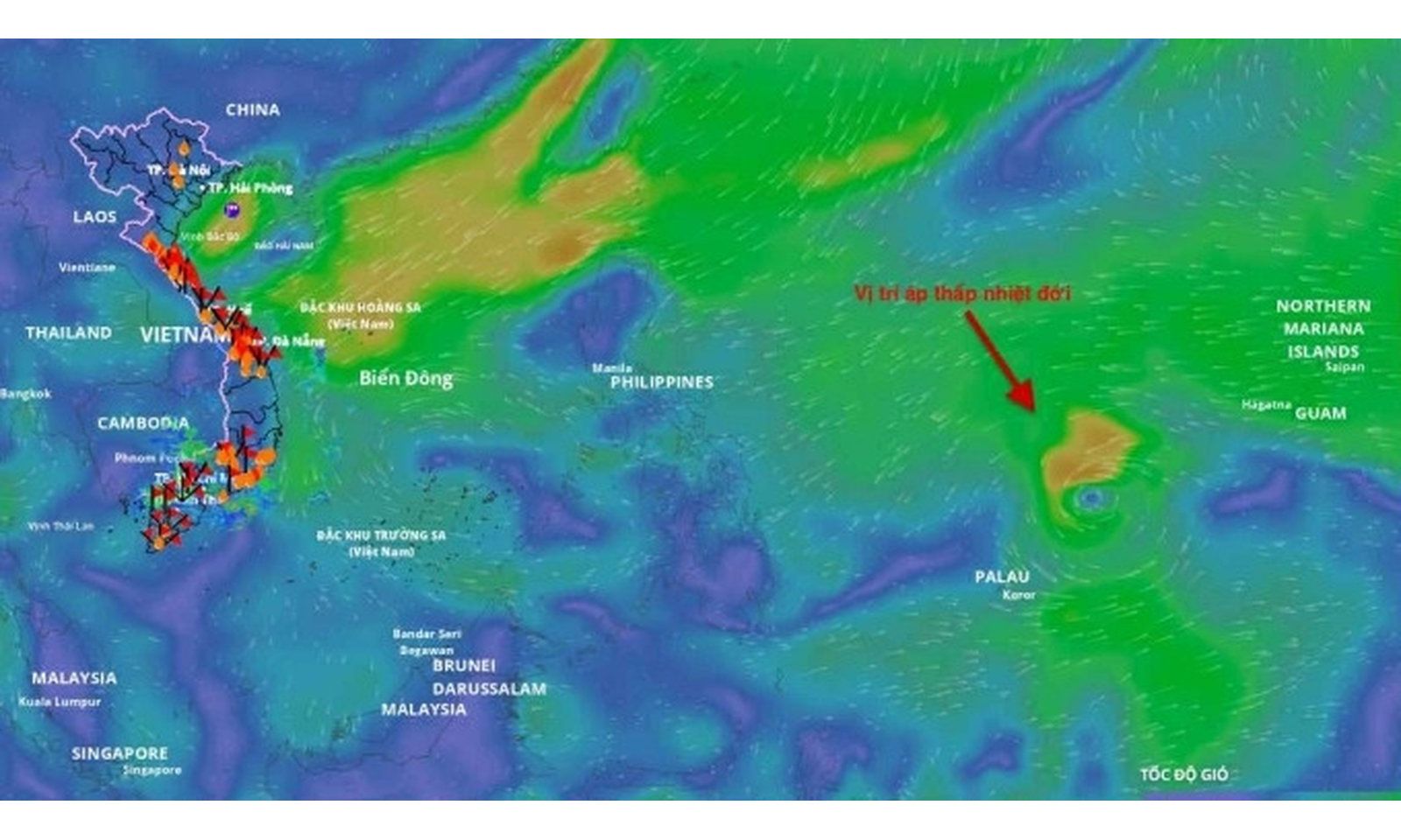 Khả năng xuất hiện bão số 13 vào Biển Đông trong vài ngày tới
