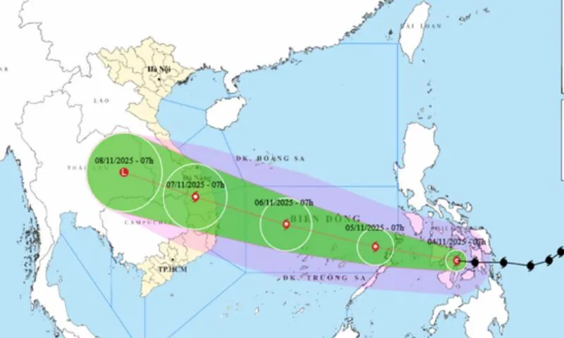 Chủ động phòng, tránh, ứng phó bão Kalmaegi