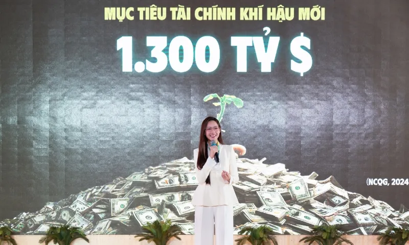 Hoa hậu Bảo Ngọc kêu gọi trao quyền cho thanh niên hành động vì khí hậu