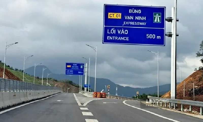 Giao Cục Đường bộ Việt Nam quản lý hạ tầng cao tốc Bắc - Nam đoạn Bùng - Vạn Ninh