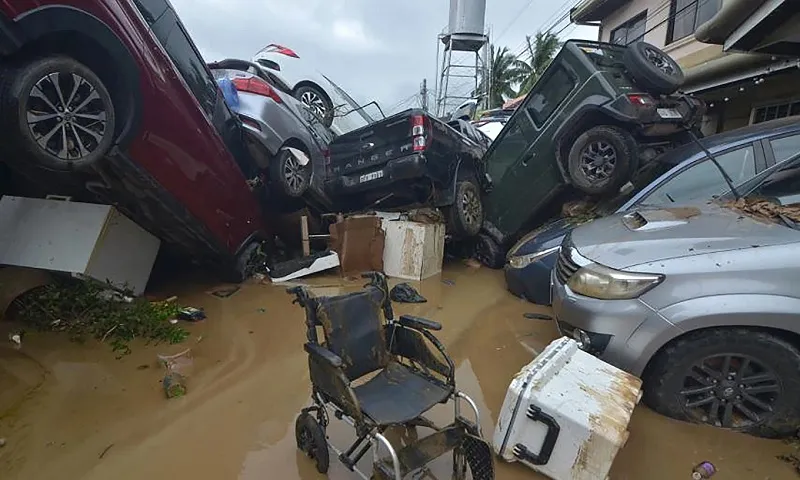 Philippines: Bão Kalmaegi quét qua, 66 người thiệt mạng