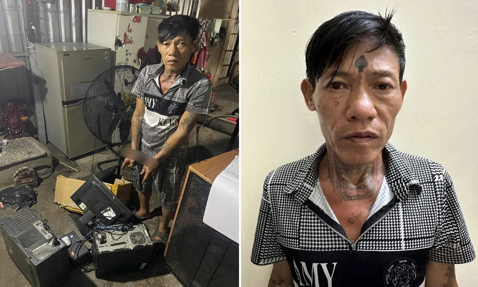 Bắt hai đối tượng đột nhập công ty chuyển phát nhanh để trộm cắp