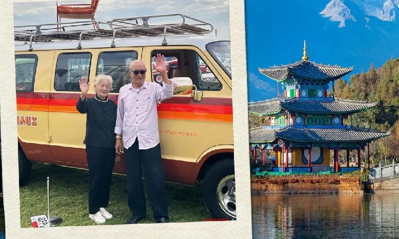 Cặp vợ chồng U90 lái xe xuyên Trung Quốc suốt hơn 20 năm