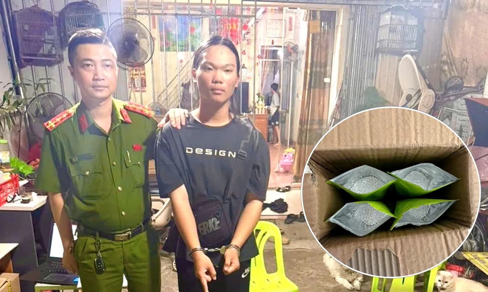 5 đối tượng bị khởi tố vì giấu 20 kg bạc dưới đế giày để vận chuyển trái phép vào Việt Nam