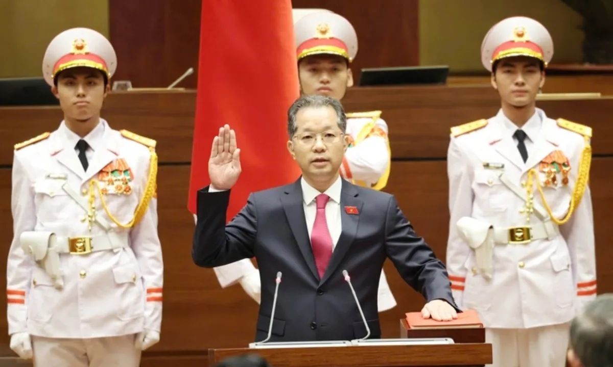 Ông Nguyễn Văn Quảng giữ chức Chánh án Tòa án nhân dân Tối cao