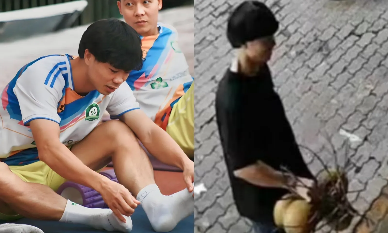 Công Phượng dễ thương tặng quà bất ngờ cho người lạ 