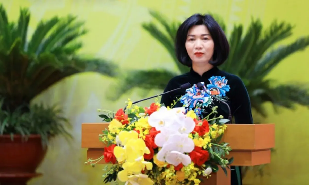Bà Phùng Thị Hồng Hà được bầu giữ chức Chủ tịch HĐND TP Hà Nội