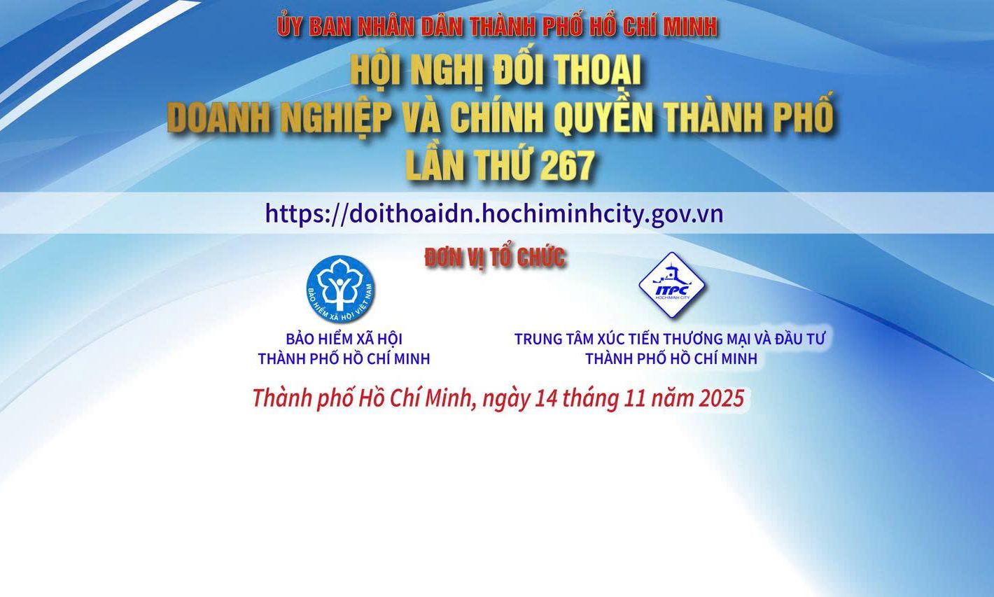 [Livestream] Hội nghị Đối thoại Doanh nghiệp  - Chính quyền Thành phố về chính sách bảo hiểm xã hội