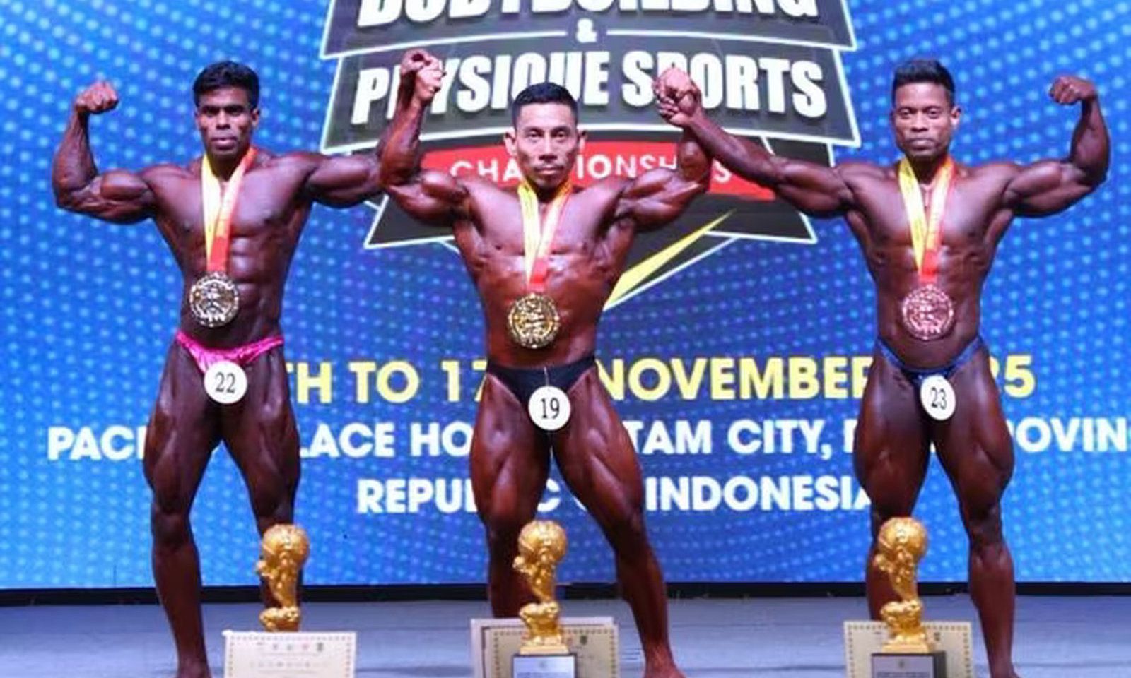 Phạm Văn Mách nâng kỷ lục, lần thứ 7 đăng quang thể hình thế giới