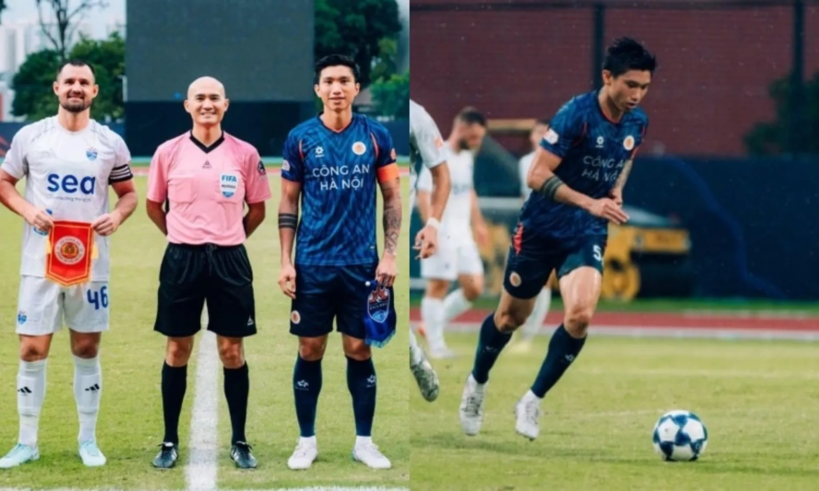 Đoàn Văn Hậu trở lại đá chính, đeo băng đội trưởng CAHN