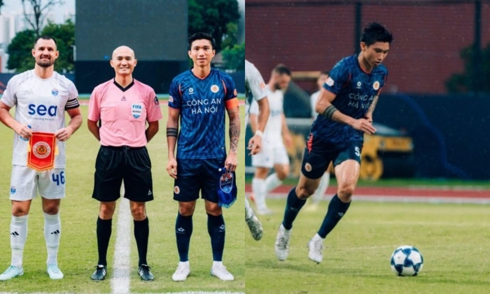 Đoàn Văn Hậu trở lại đá chính, đeo băng đội trưởng CAHN