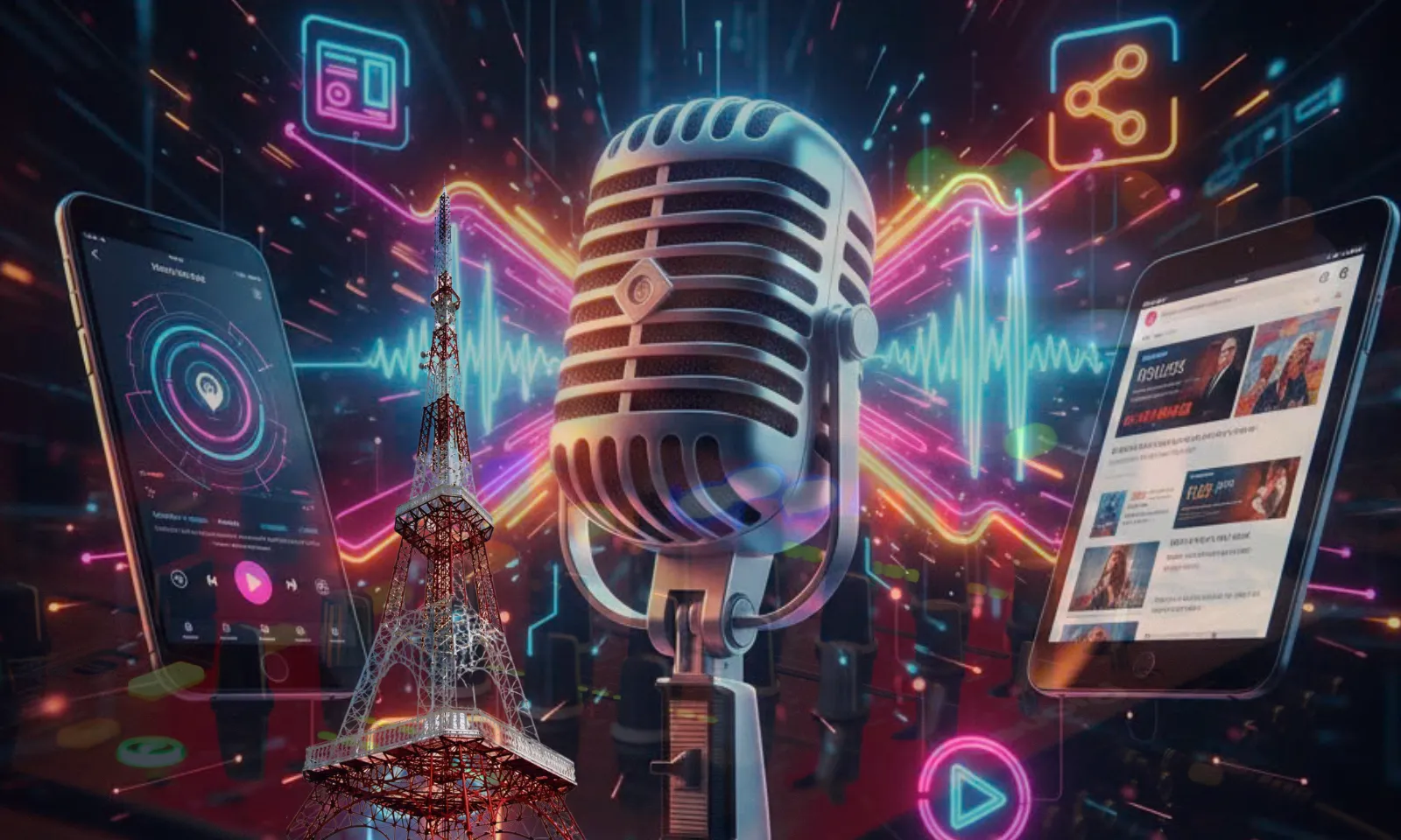 TPHCM: Radio hợp lực - Đa nền tảng bứt tốc