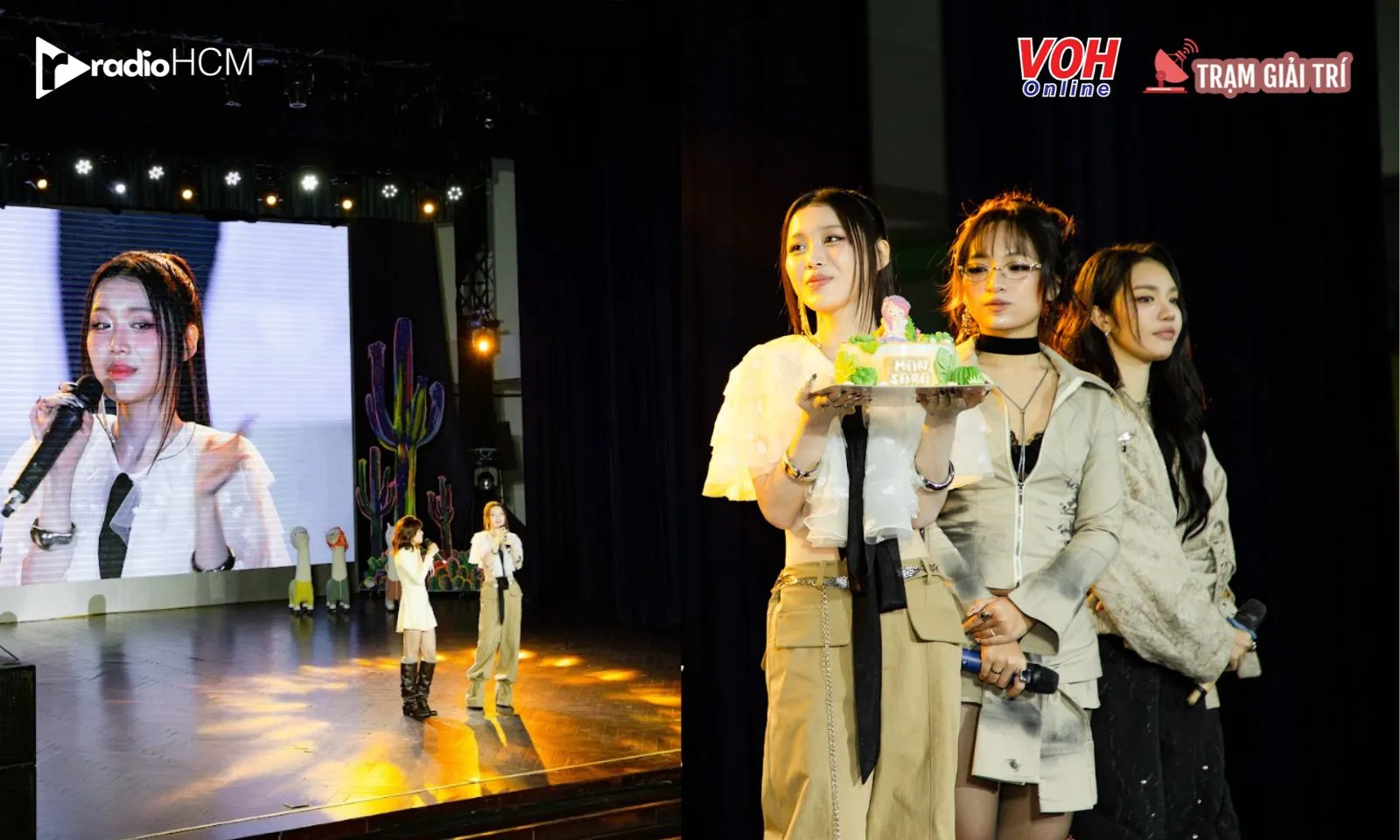 Han Sara khóc trong fanmeeting mừng sinh nhật tuổi 25 
