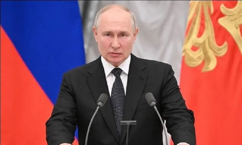 Tổng thống Nga Vladimir Putin - Ảnh TASS