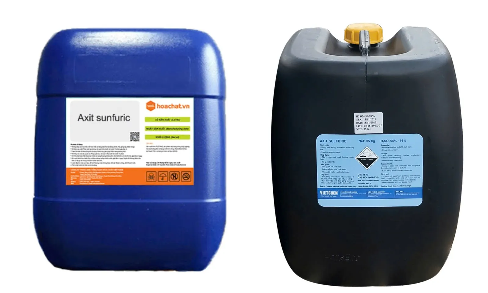 Đắk Lắk cảnh báo người dân về 100 can axit sunfuric bị lũ cuốn