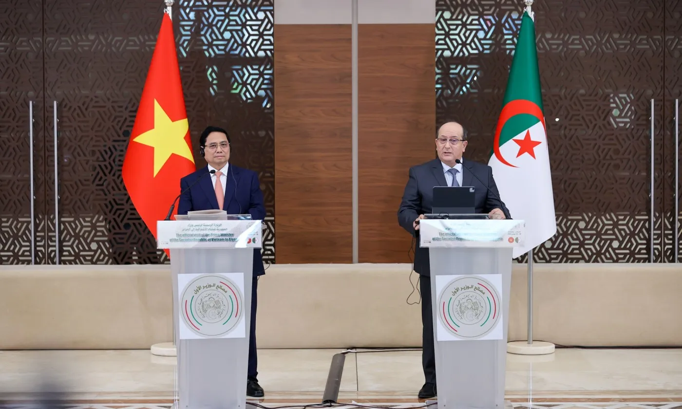 Tuyên bố chung về thiết lập quan hệ Đối tác Chiến lược Việt Nam-Algeria