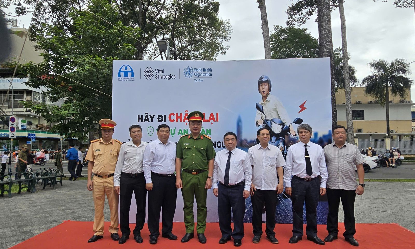 TPHCM phát động chiến dịch “Hãy đi chậm lại – Vì sự an toàn của chính bạn và mọi người!”