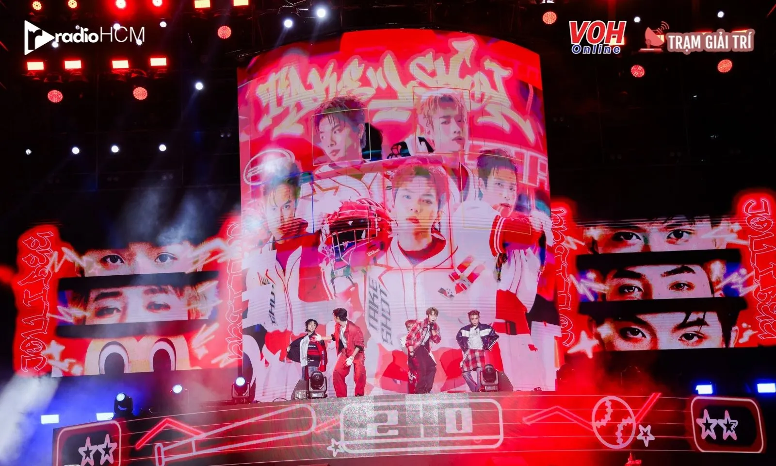 Dàn Tân binh Thăng cấp cực bùng nổ với stage ngoài trời đầu tiên tại sân khấu The Jolly Day 