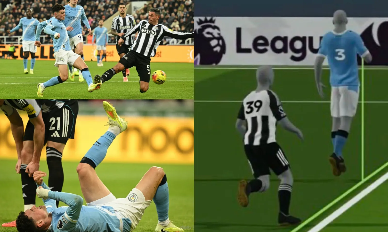 VAR 2 lần báo hại Man City thua Newcastle, Pep nổi cơn thịnh nộ