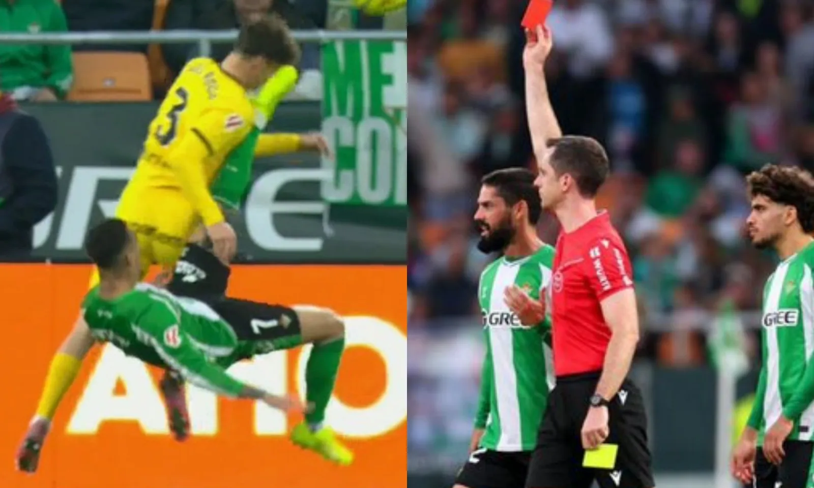 Antony copy Ronaldo bất thành, dính thẻ đỏ trớ trêu