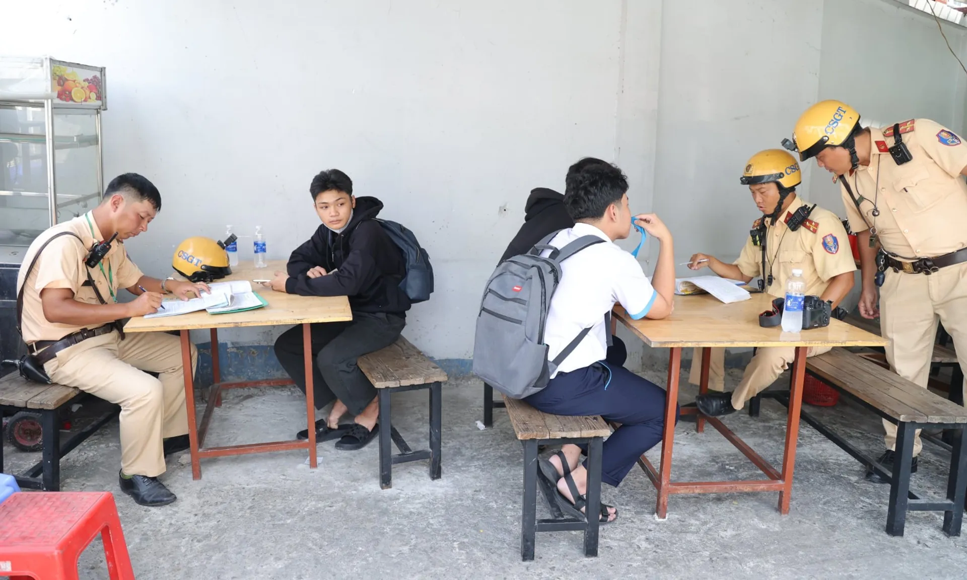 TPHCM tăng cường kiểm tra, xử lý học sinh tham gia giao thông