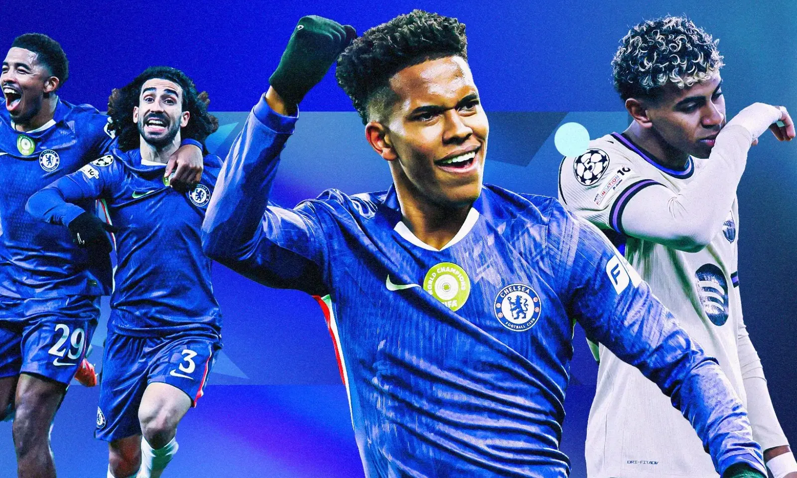 Yamal thẫn thờ bị Estevao làm lu mờ, hậu vệ Chelsea phán như thần