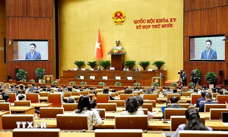 Sáng nay Quốc hội biểu quyết thông qua 4 dự thảo luật