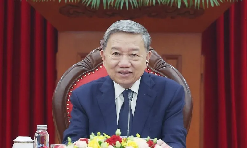 Tổng Bí thư Tô Lâm sẽ thăm cấp Nhà nước, dự Lễ kỷ niệm Quốc khánh Lào