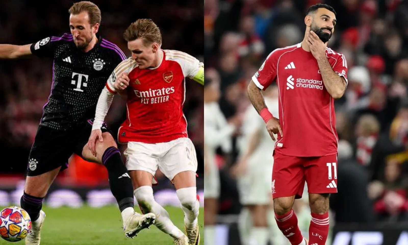 Kết quả Champions League hôm nay: Arsenal khuất phục Bayern Munich | Liverpool dính ác mộng 72 năm