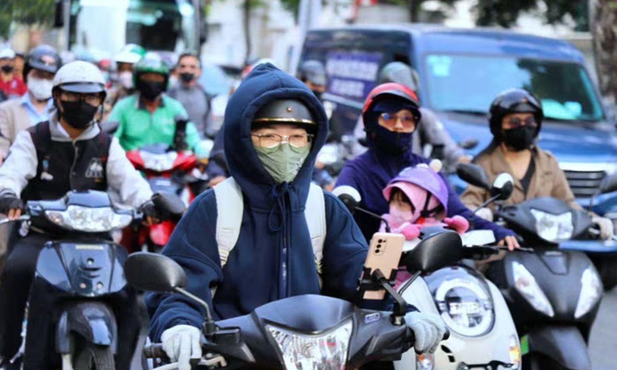 TPHCM se lạnh hiếm thấy cuối tháng 11