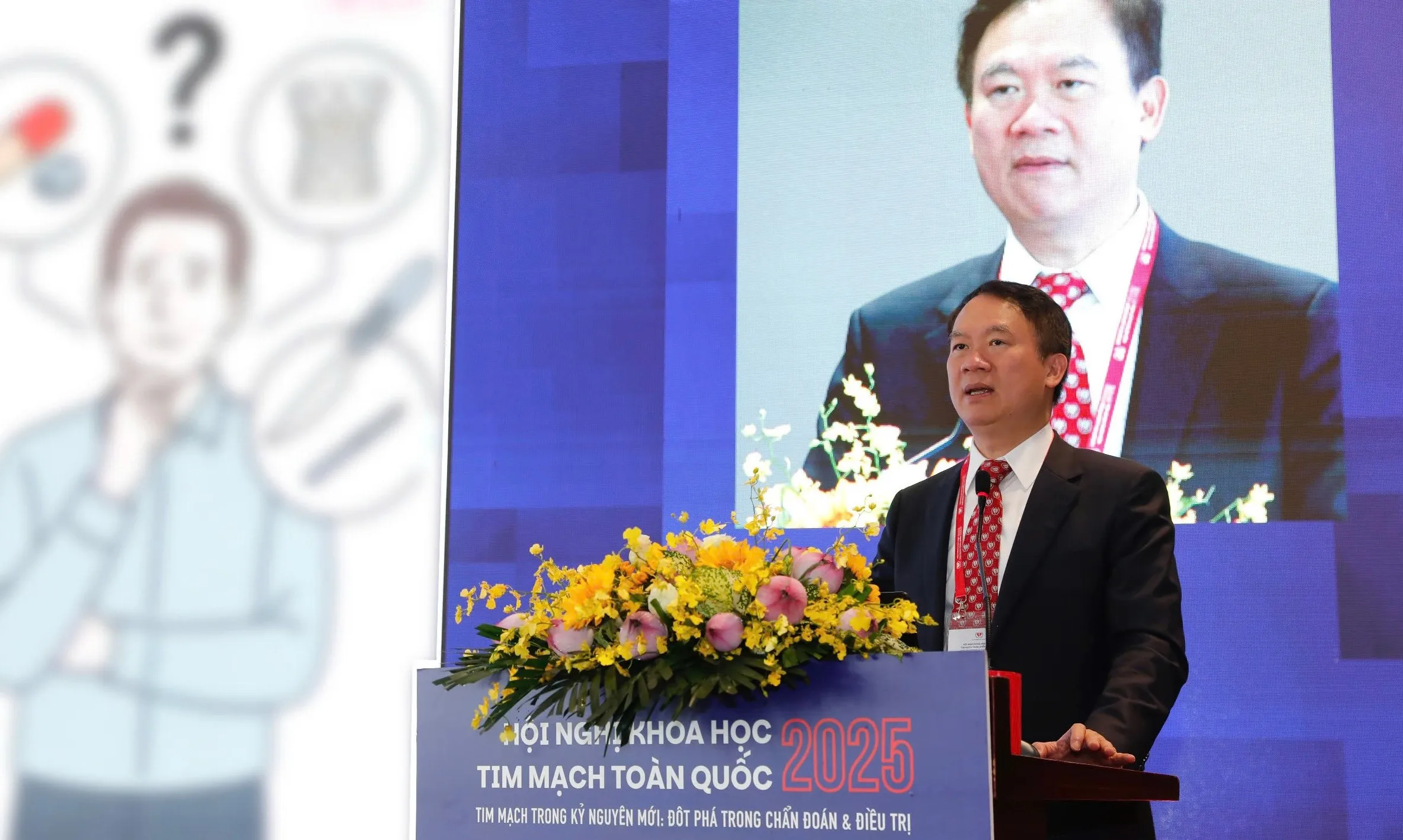 GS.TS.BS Phạm Mạnh Hùng, Phó Chủ tịch Hội Tim mạch học Việt Nam nhấn mạnh mối quan hệ hai chiều giữa bệnh tim mạch và bệnh nhiễm trùng