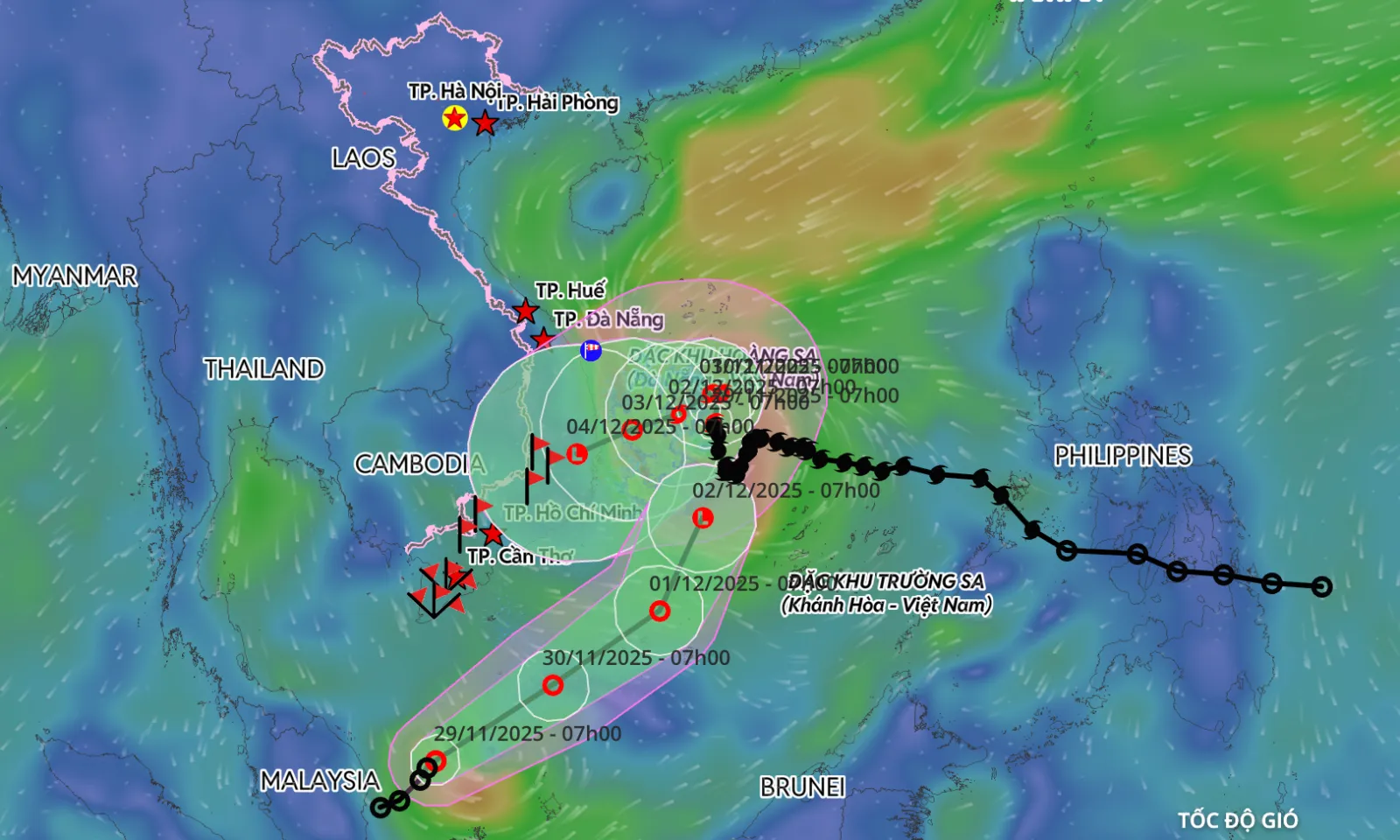 Biển Đông “đôi áp lực”: Bão Koto quẩn giữa khơi, áp thấp nhiệt đới hiếm gặp