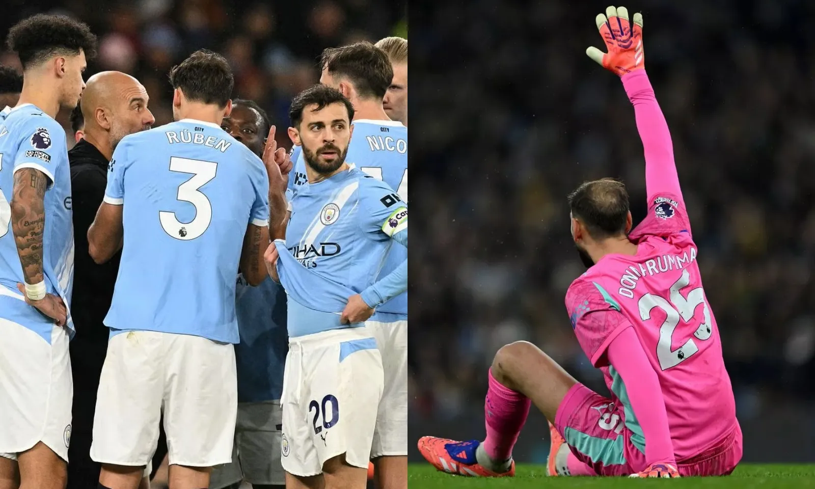 Pep chỉ đạo Donnarumma diễn 