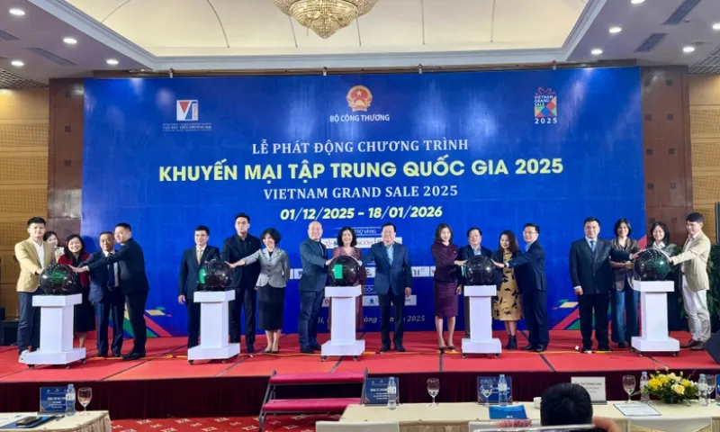 Vietnam Grand Sale 2025 chính thức kích hoạt ưu đãi tới 100%