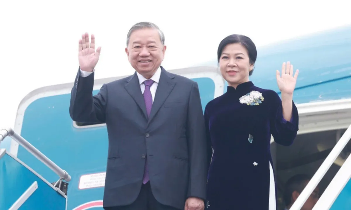 Tổng Bí thư Tô Lâm lên đường thăm cấp Nhà nước tới Lào